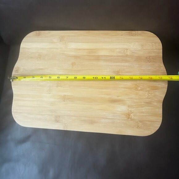 NWT Clear Acrylic Closet Storage Organization Box Container With Bamboo Lid . - Picture 8 of 12